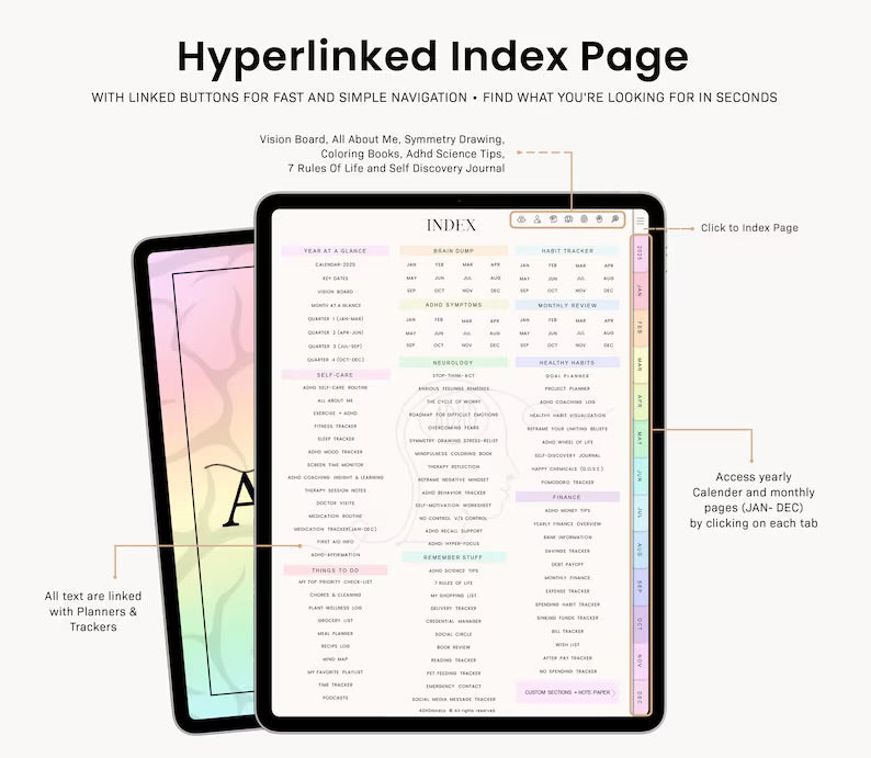 ADHD LIFE PLANNER